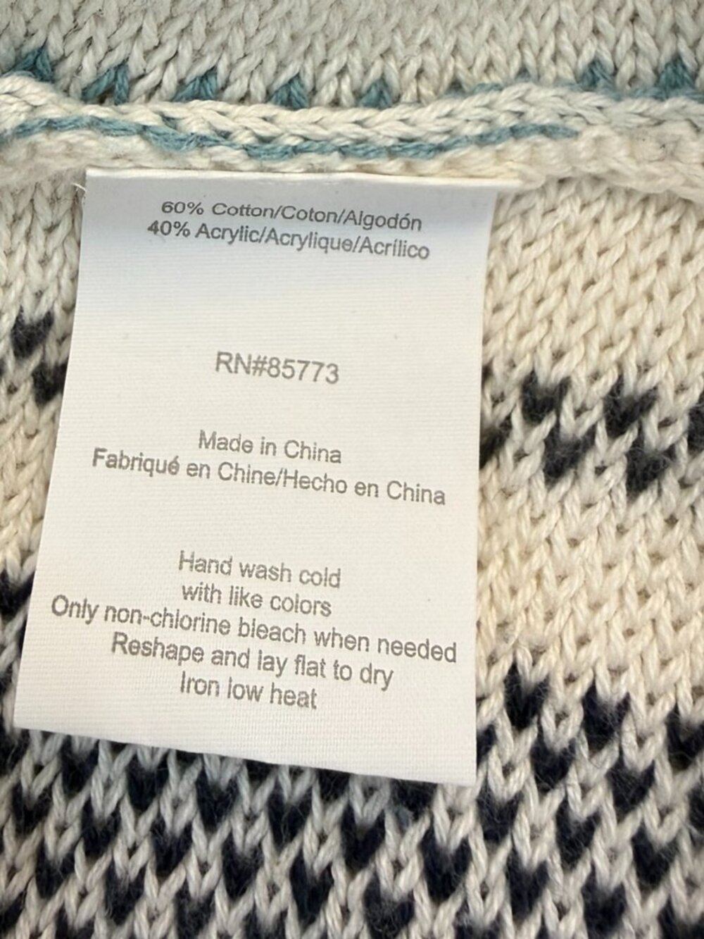 O'Neill Catamaran Relaxed Hooded Baja Sweater Stripe Pullover Size M - Picture 5 of 9